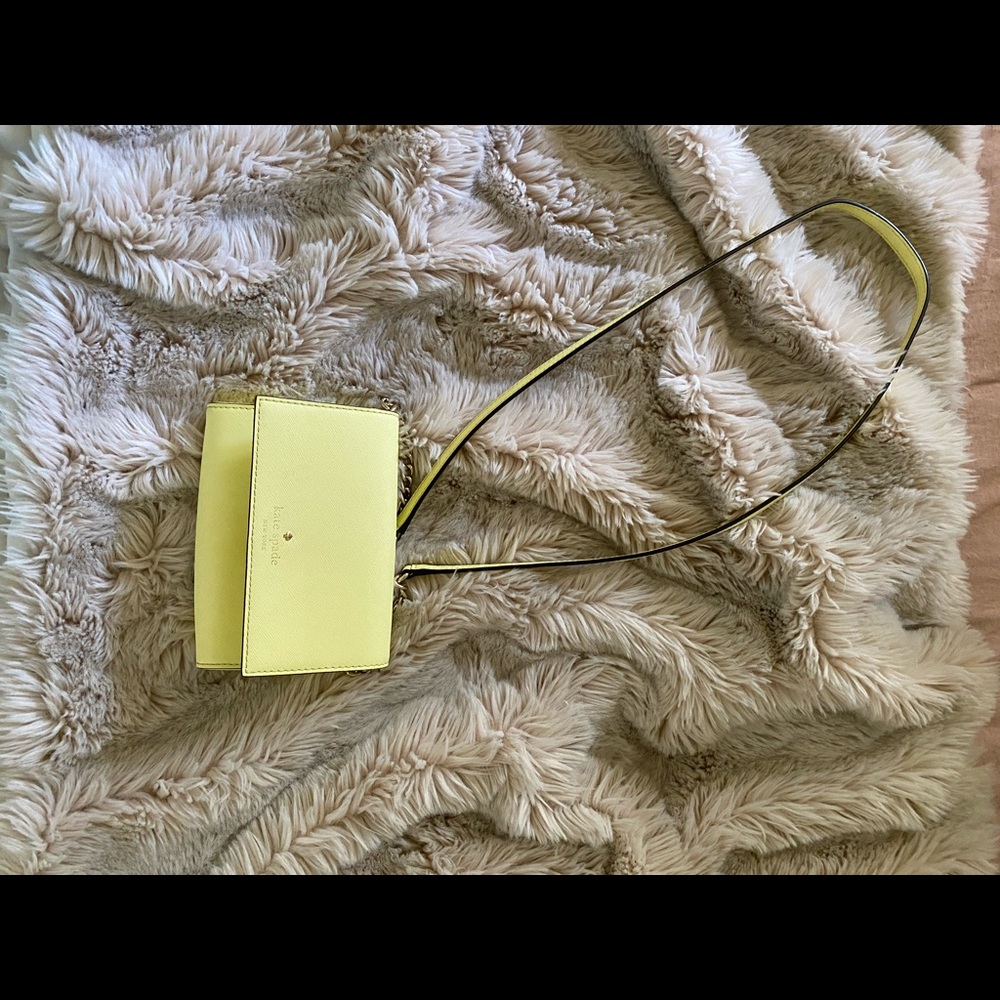 Kate Spade Yellow Gold Chain Mini Cross Body